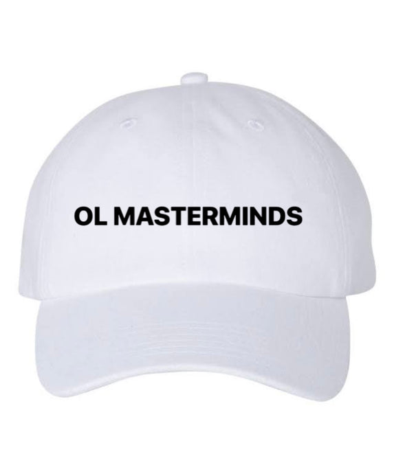 OL Masterminds™️ Dad Hat (White)